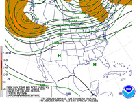 Day 7 500mb Heights - WPC Versus GFS Ensemble Mean